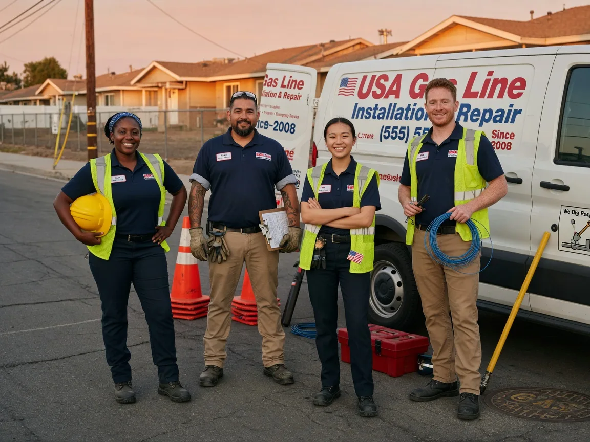 Gas Line Installation company in Hope, KS